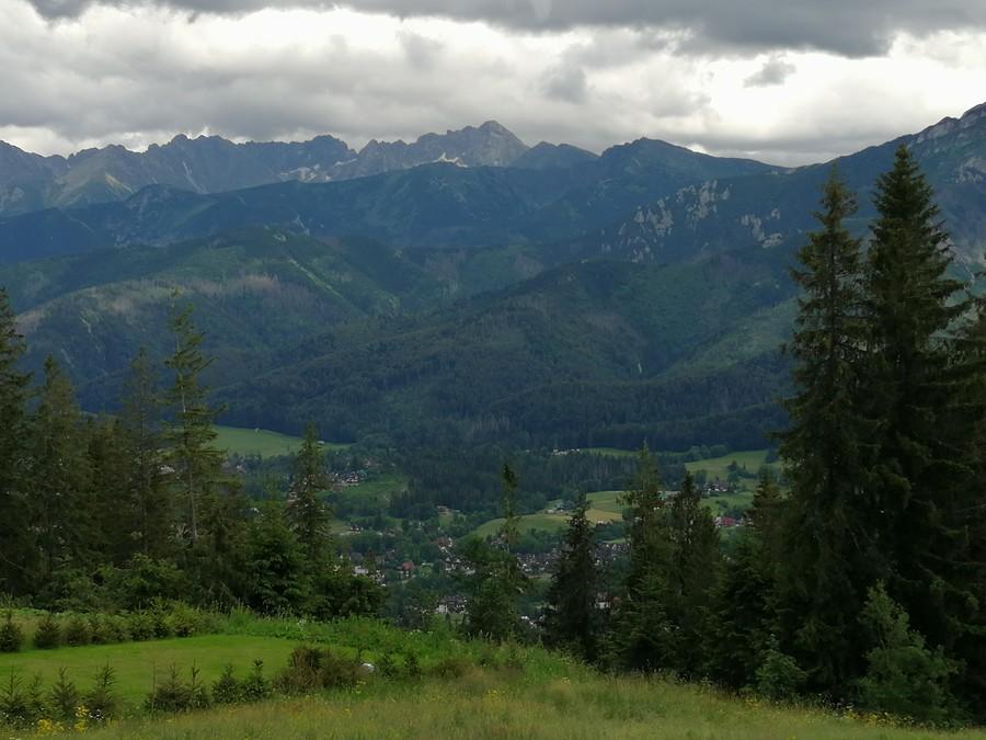 Pod nami Zakopane.