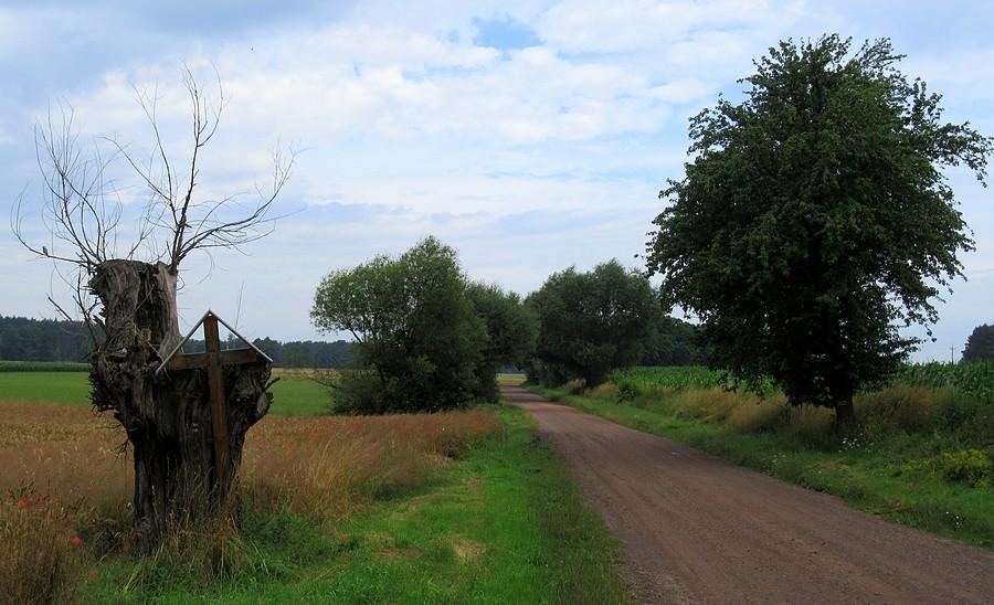 Droga krzyżowa, okolice Baranówka