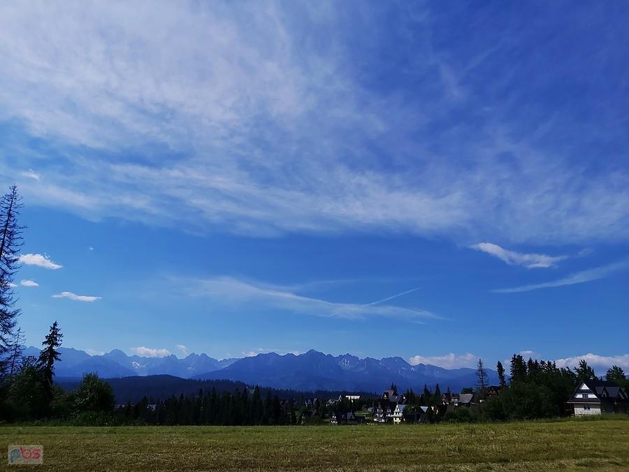 Widok na Tatry z Gliczarowa