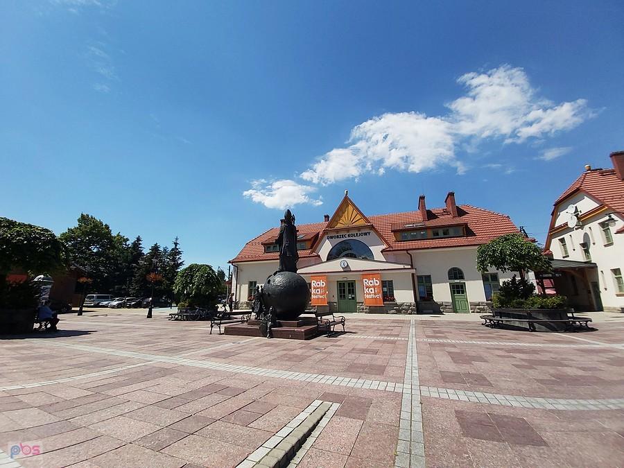 Rynek w Rabce Zdrój