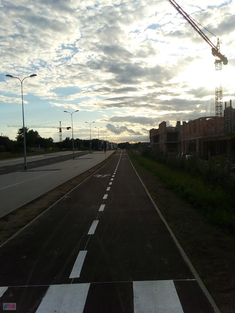 Nowa ddr przy nowej części ulicy