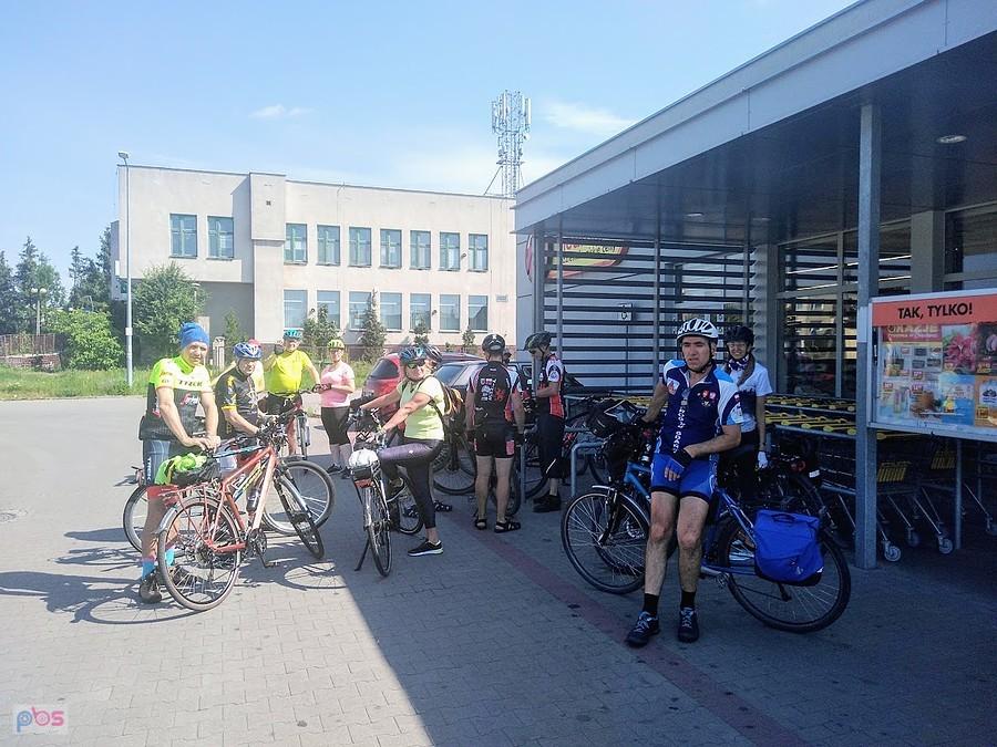 Rowerowa zbiórka w Starogardzie Gdańskim
