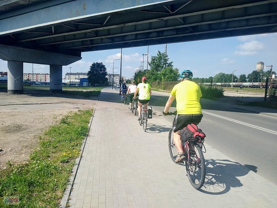 Rowerzyści w trasie