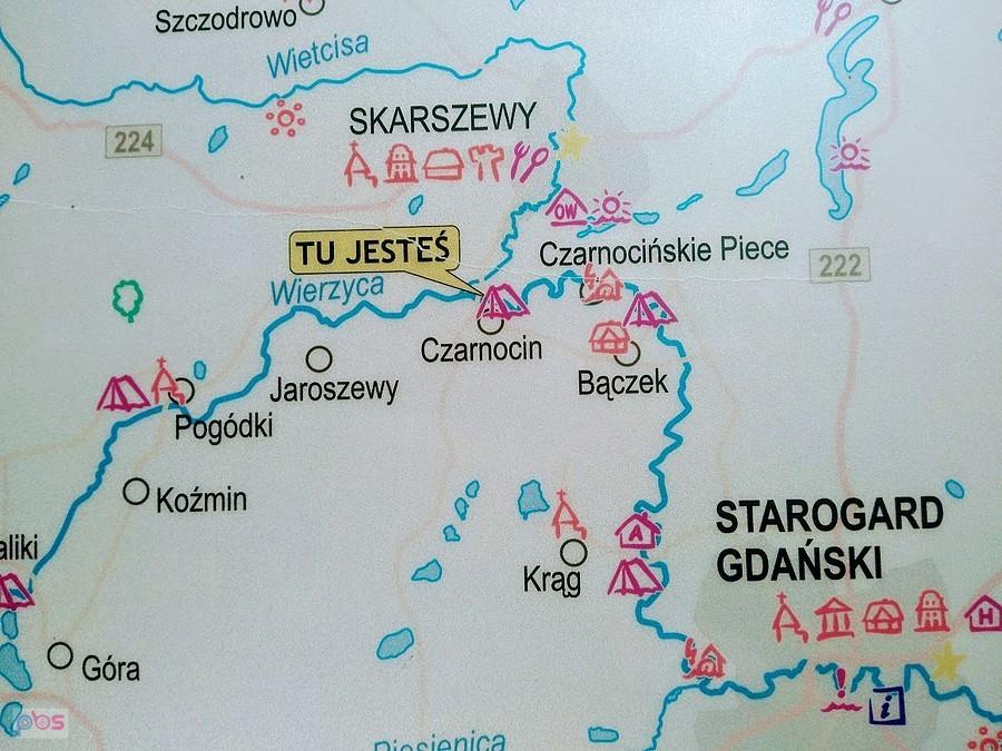 Rowerowy postój nad Wierzycą