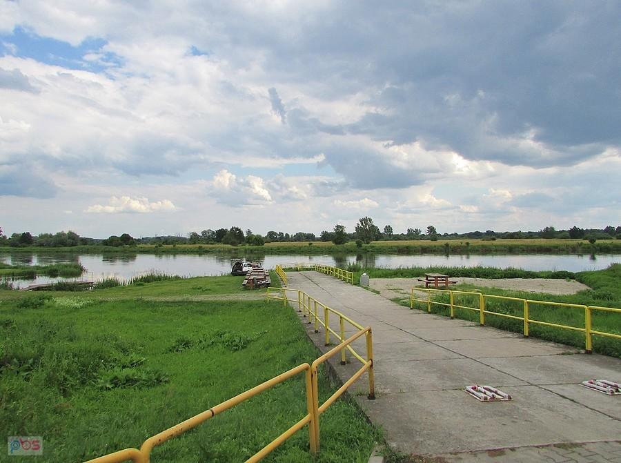 Brańszczyk - przystań dla kajaków nad Bugiem