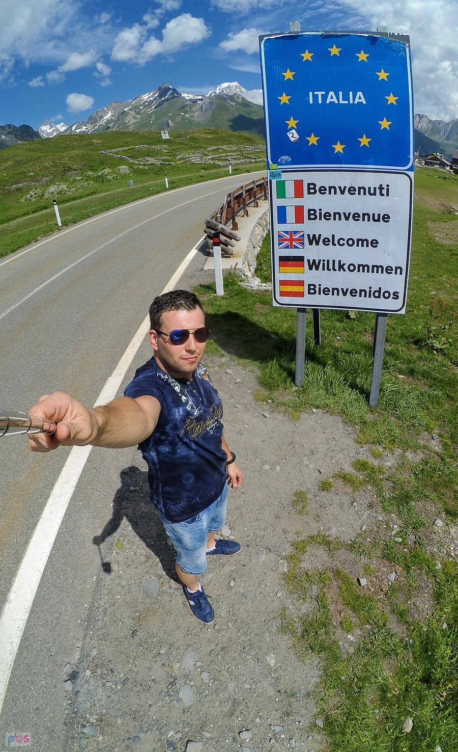 Między Przełęczą Isere i przełęczą Św Bernarda