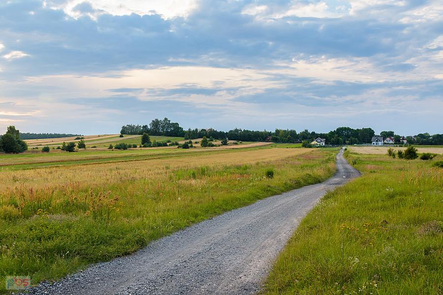 Droga z Lusławic do Zagórza