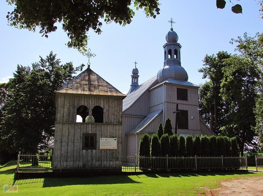Targowisko - kościół i dzwonnica