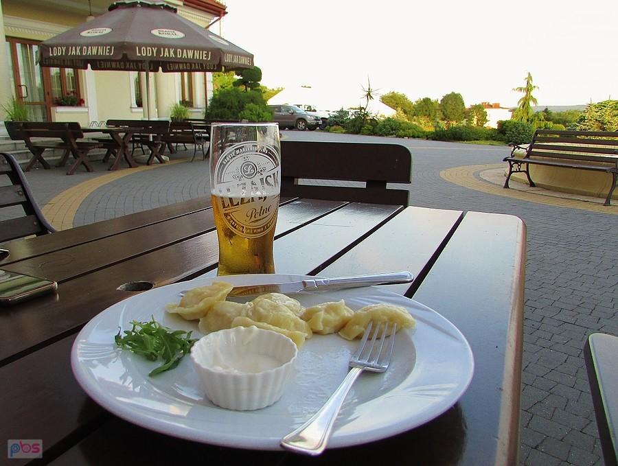 Szklaneczka Leżajska i ruskie pierogi na koniec dnia