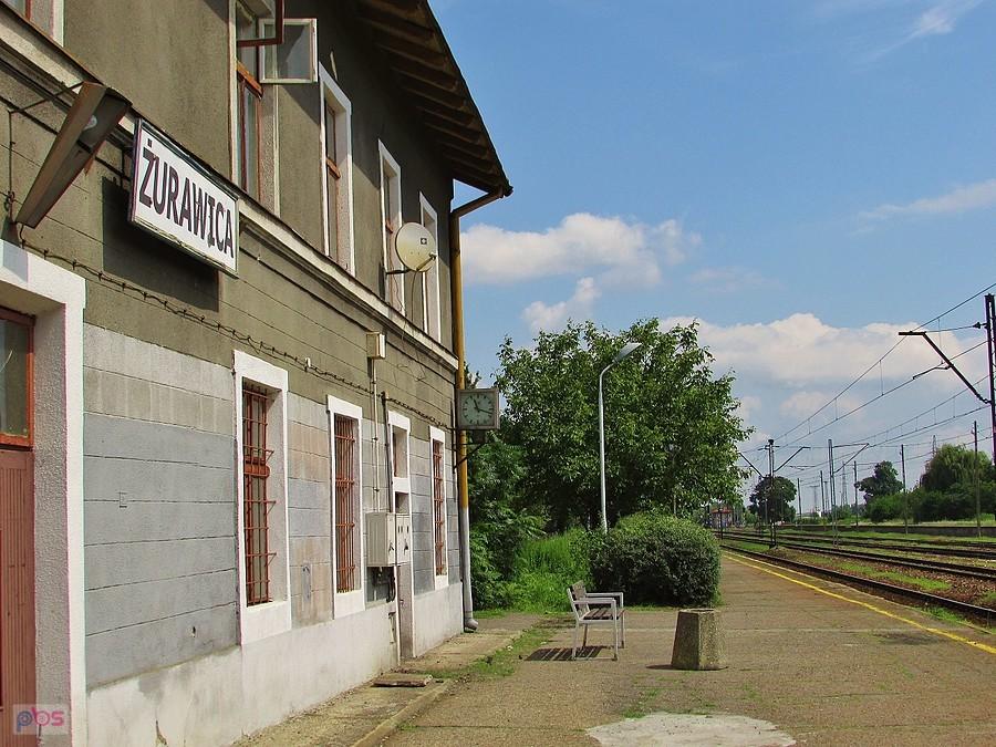 Dworzec kolejowy w Żurawicy