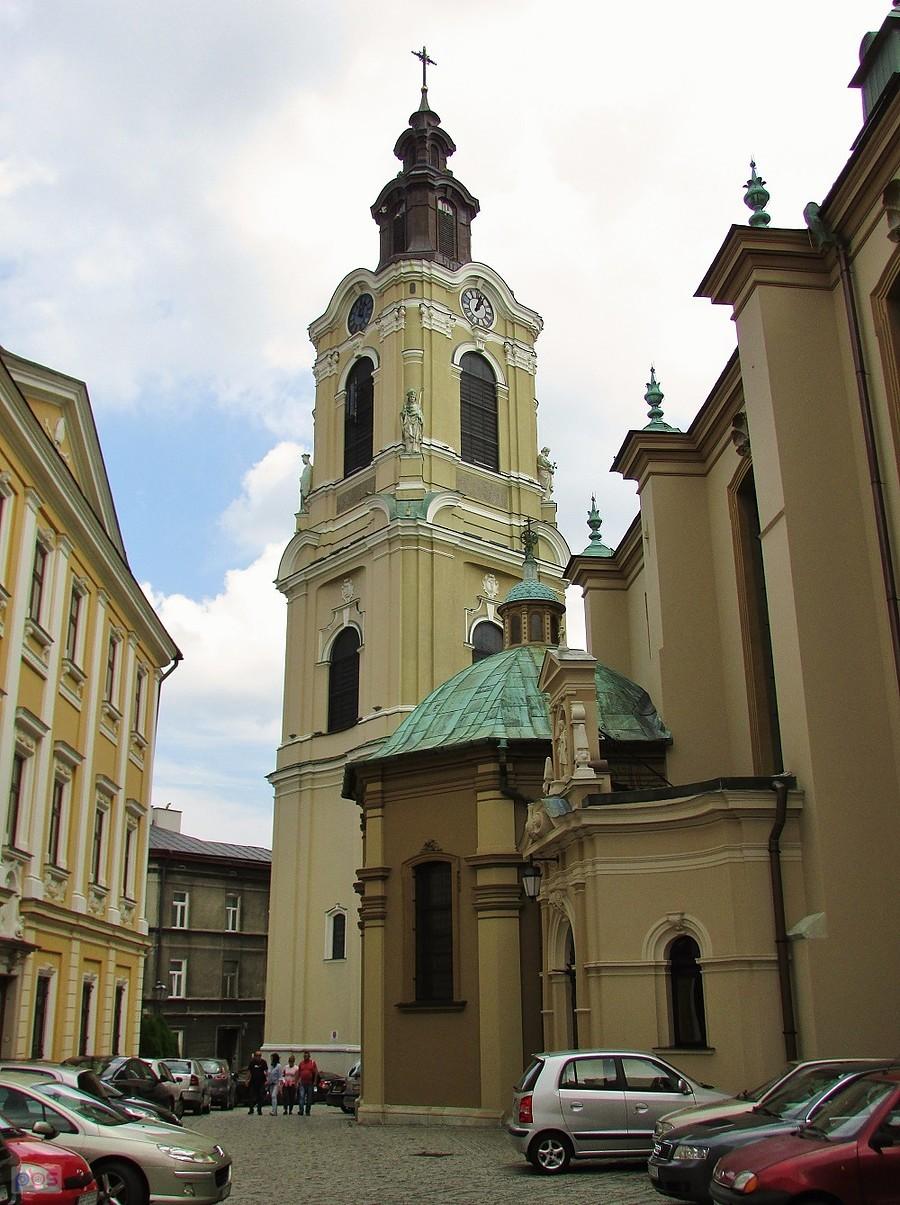 Przemyśl - widok z pl. Katedralnego