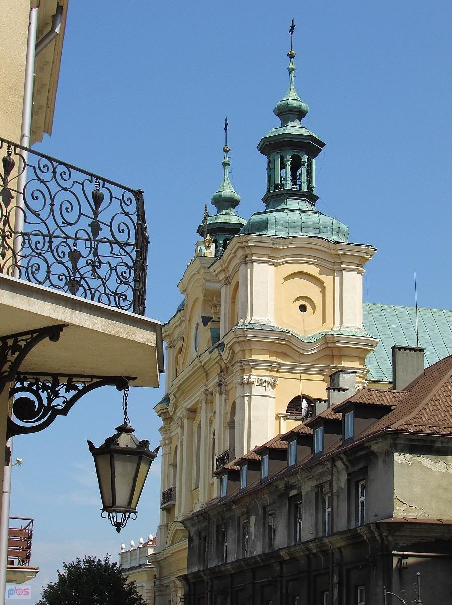 Przemyśl - wieża, balkon i latarnia