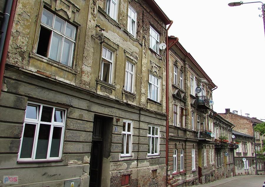 Przemuśl - stare kamienice na Basztowej
