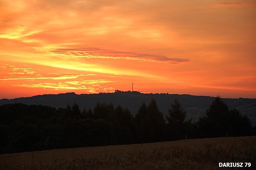 Szczepanowice - Widok na Góre Marcina (Tarnów)