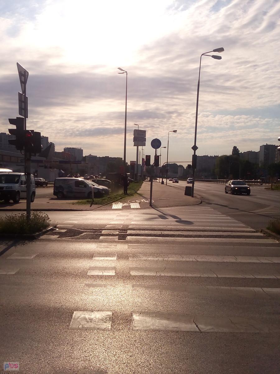 Skrzyżowanie z przejściem dla pieszych