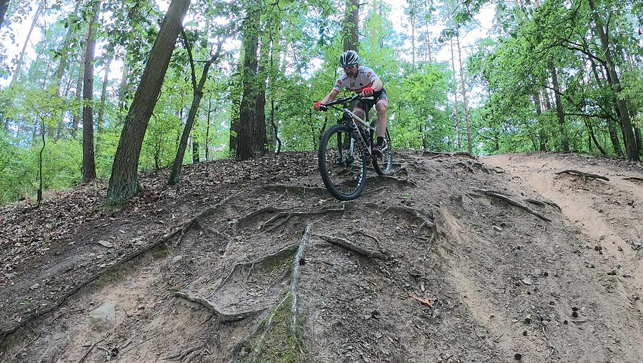 Killerski zjeżdzik na końcówce sinusoidów