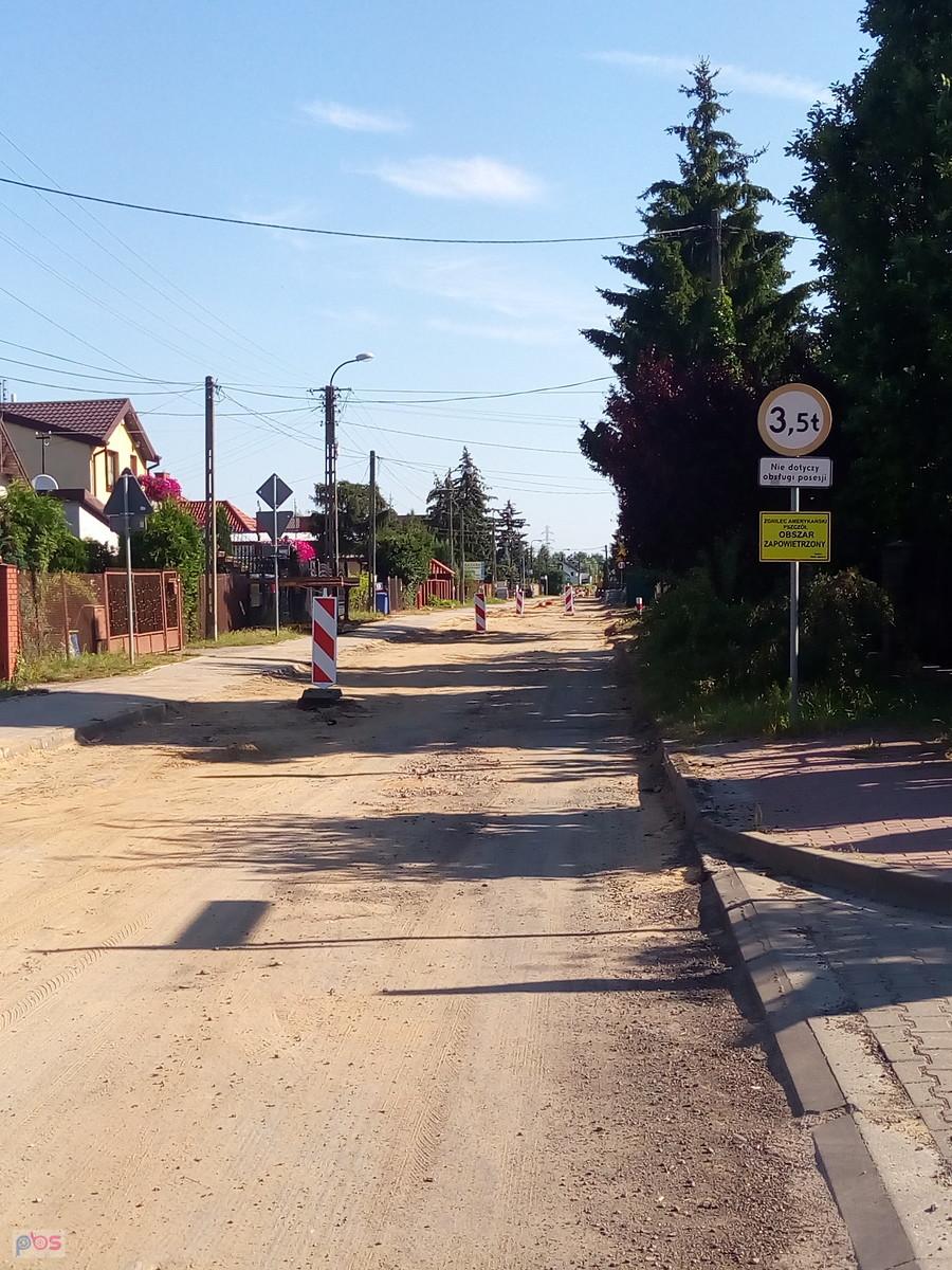 Tym razem na Pohulance pohulali robotnicy drogowi