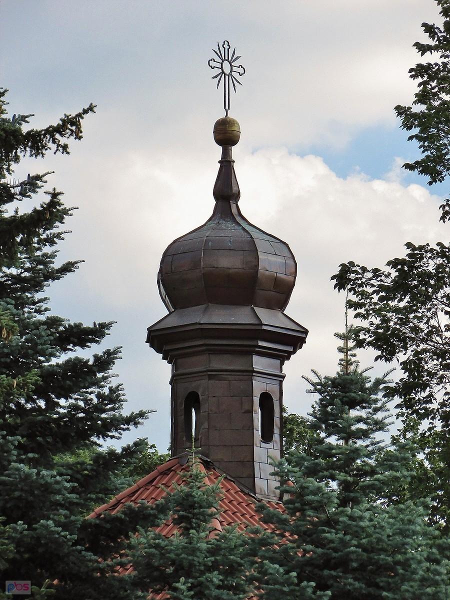 Sygnaturka na kaplicy, u reformatów