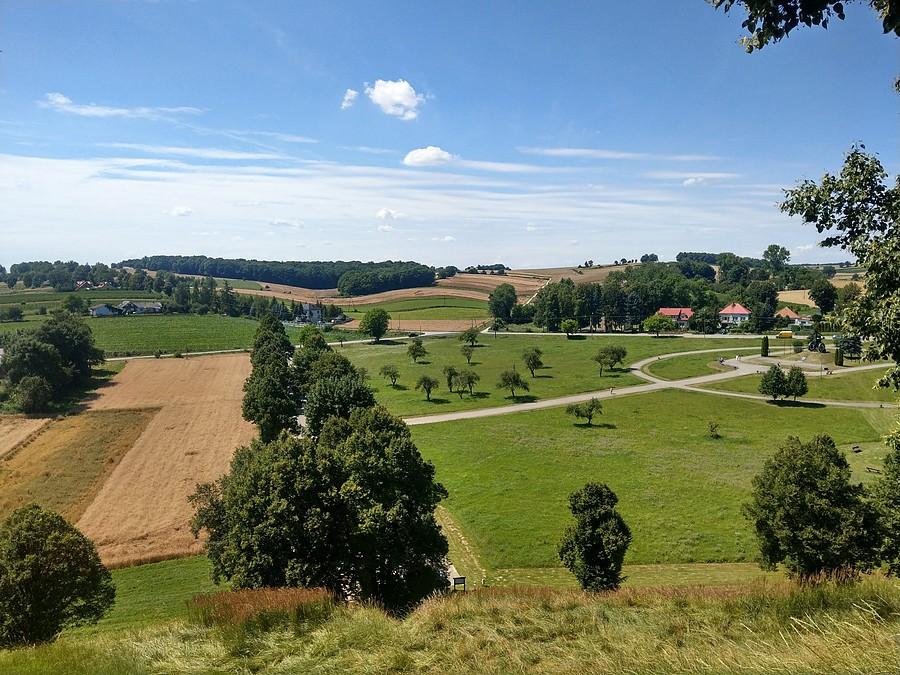 Widok ze Wzgórza Zamczysko