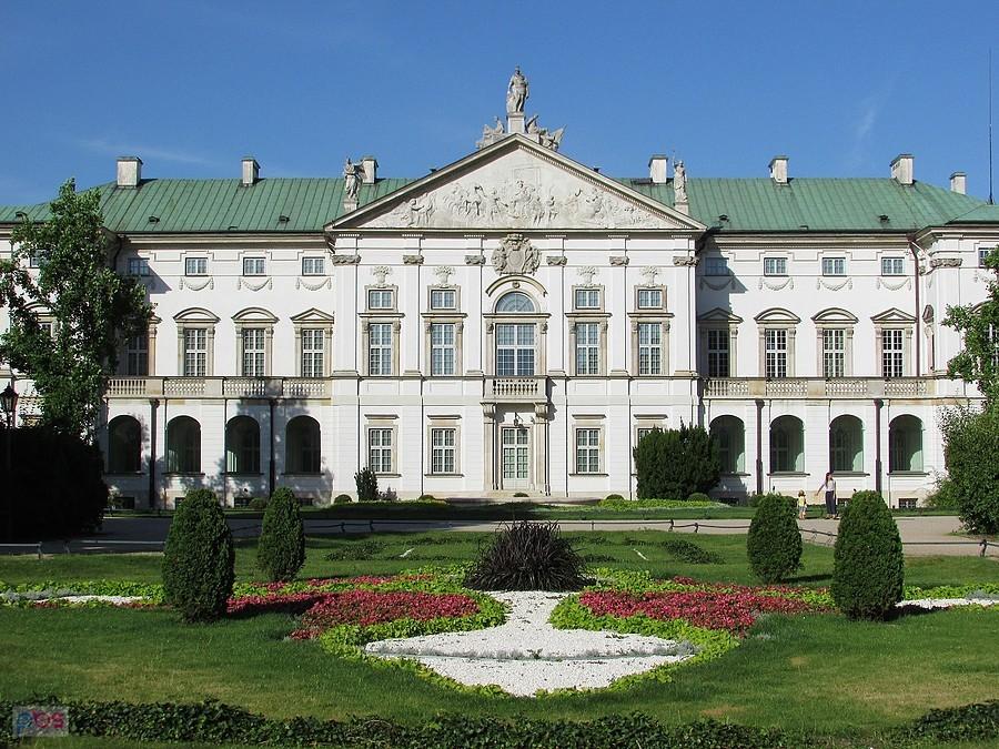 Pałac Rzeczypospolitej - elewacja ogrodowa