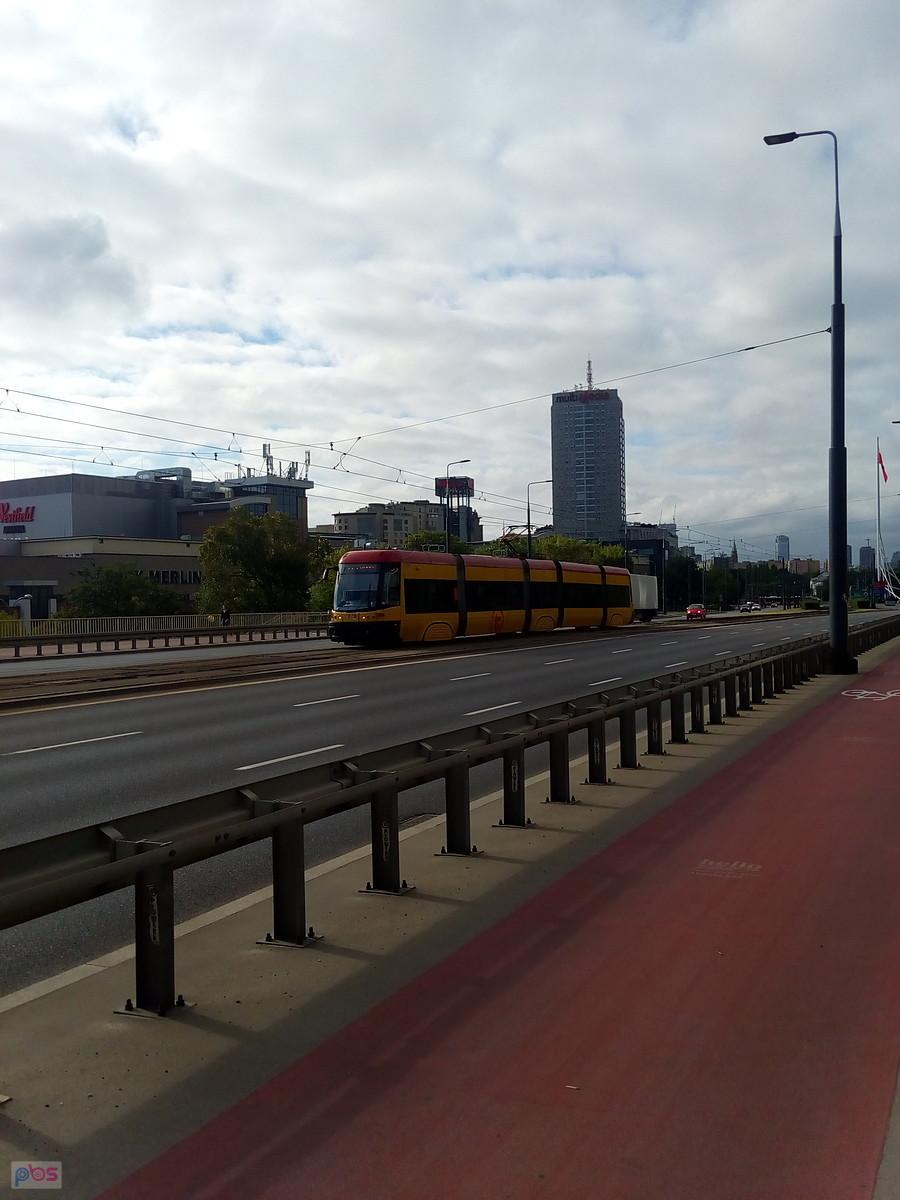 CH Arkadia z wiaduktu