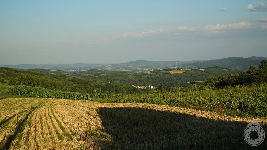 na horyzoncie...jakieś pogórze (strzyżowskie)