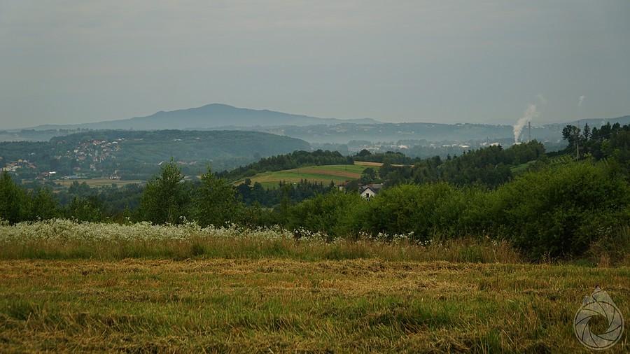 Liwocz i dymiące Jasło z rana
