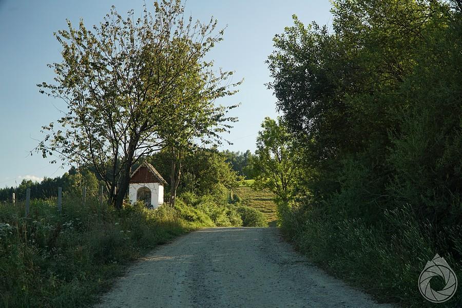 kawałek stromego szuterku na AquaVelo