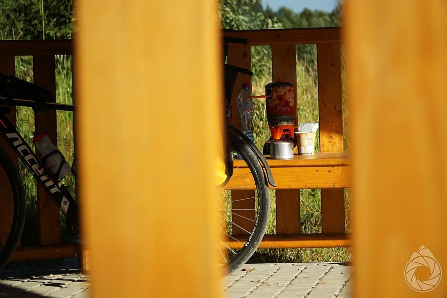 typowy podwieczorek w wiacie na trasie