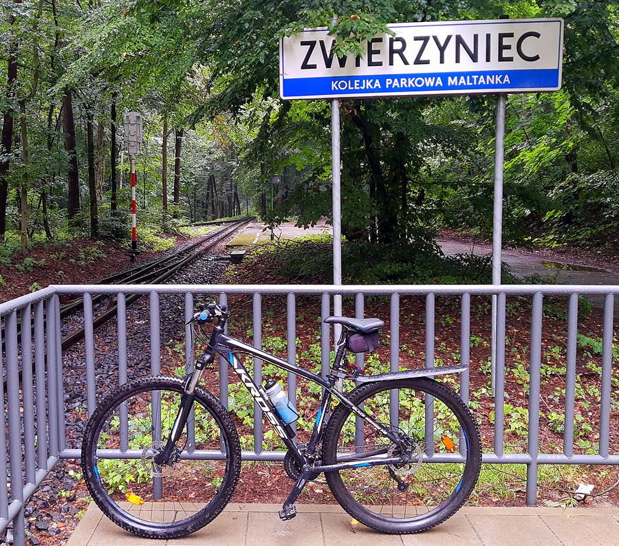 Stacja Zwierzyniec - końcowa kolejki Maltanka