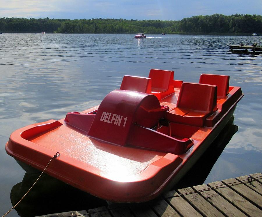 Delfin-1, nasz bolid :), Jezioro Strzeszyńskie, Poznań