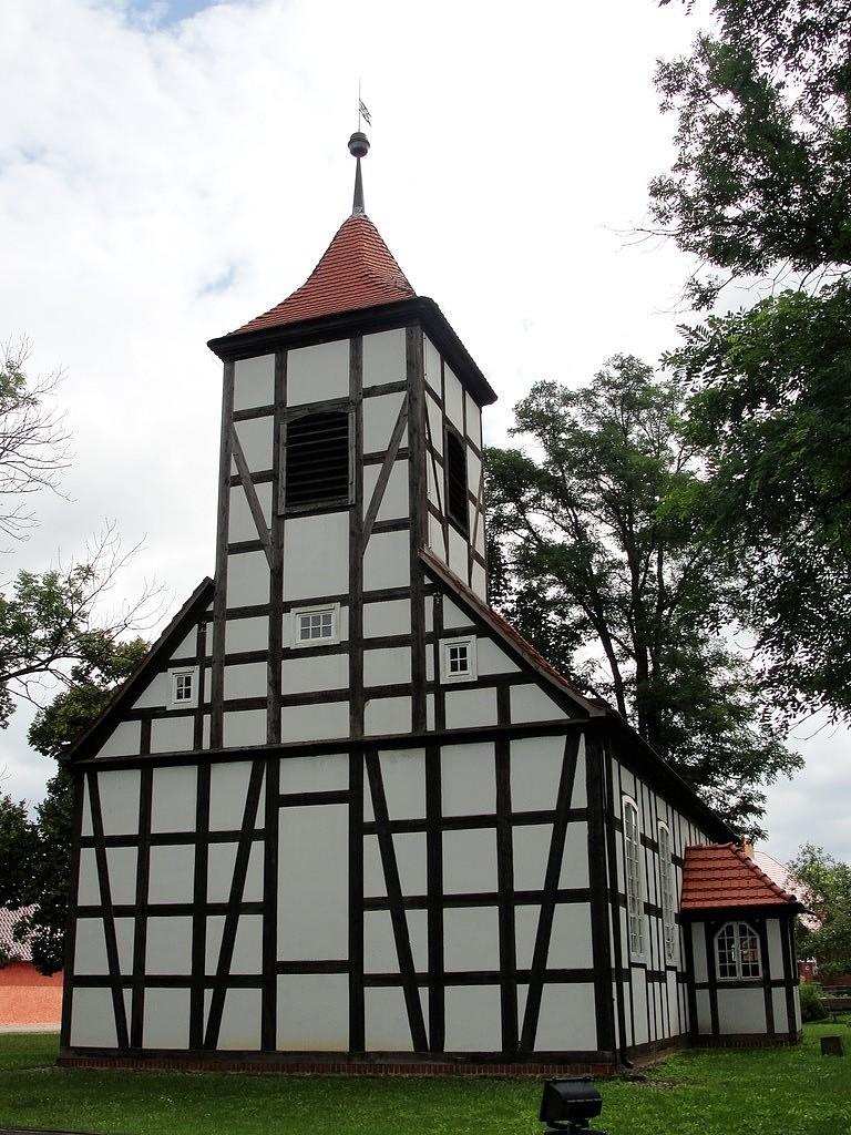 Kosciół ewangelicki z 1772 r. w Grunow