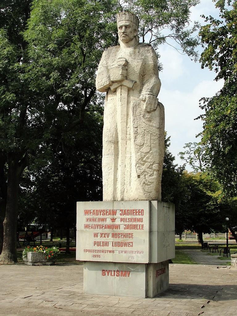 Pomnik Władysława Jagiełły w Skwierzynie
