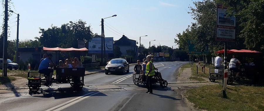 Przepuszczanie Mosińskiej Kolei Drezynowej :)