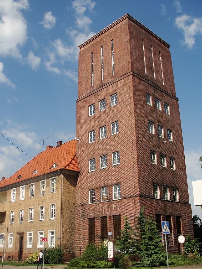 Wieża ciśnień z 1927/1928 r. w Dębnie