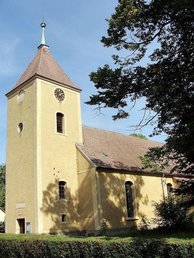 Kosciół wiejski w Bomsdorf