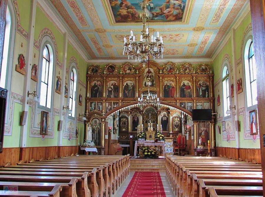 Cerkiew w Olchowcach została zbudowana w 1844, dzisiaj to już teren miasta Sanok