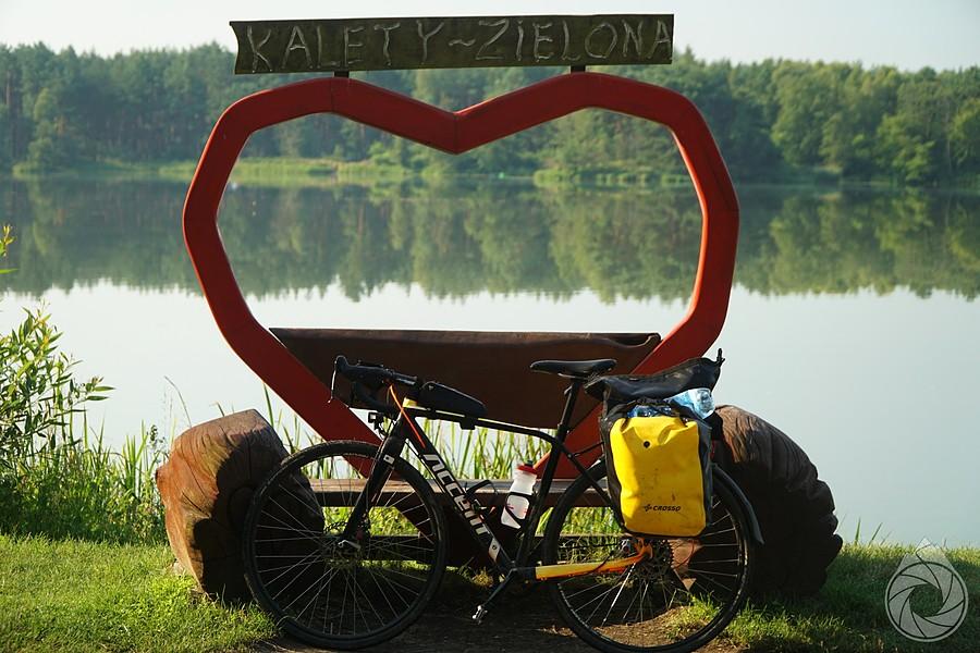 nad zalewem Zielona