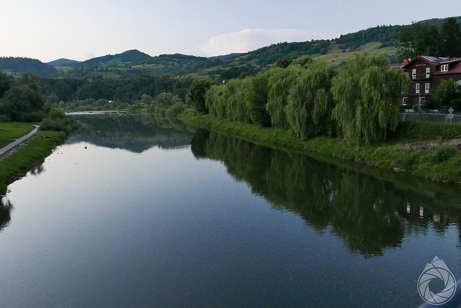 Poprad po zachodzie słońca