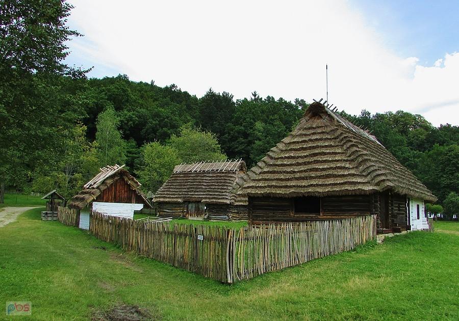 Skansen w Sanoku - zagroda Pogórzan Wschodnich