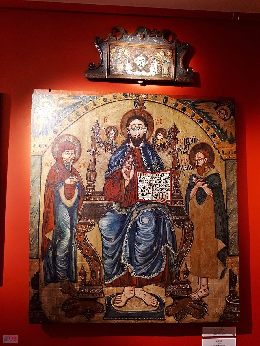 Ikona Deesis z cerkwi w Krempnej