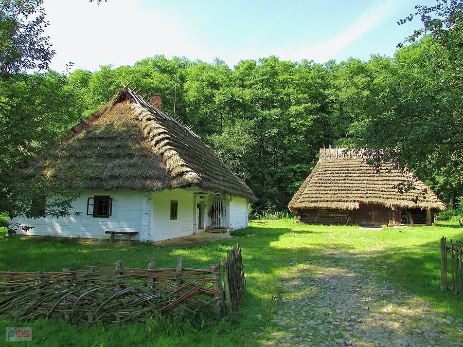 Skansen w Sanoku - zagroda Pogórzan Wschodnich