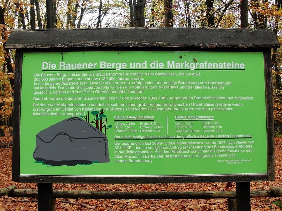 Wymiary Markgrafensteine