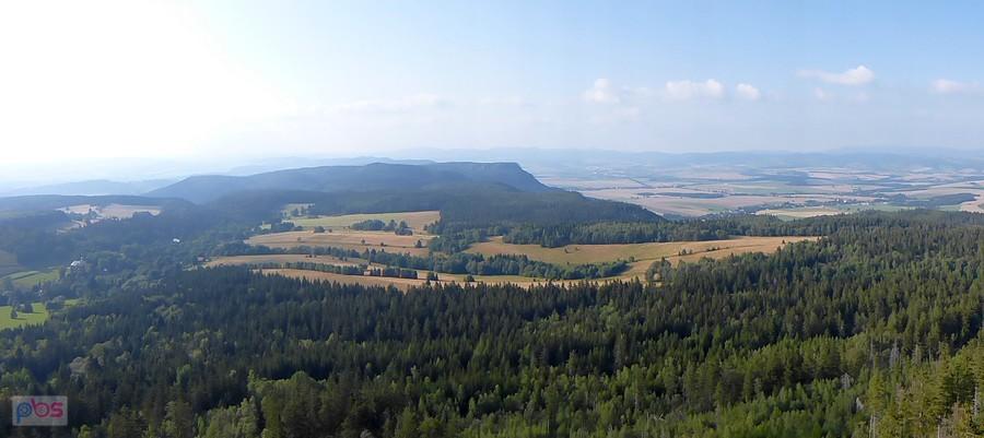 Z góry piękny widok