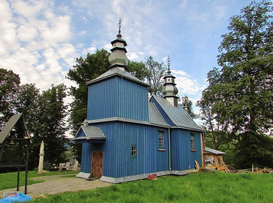 Cerkiew w Hołuczkowie powstała w 1858 roku