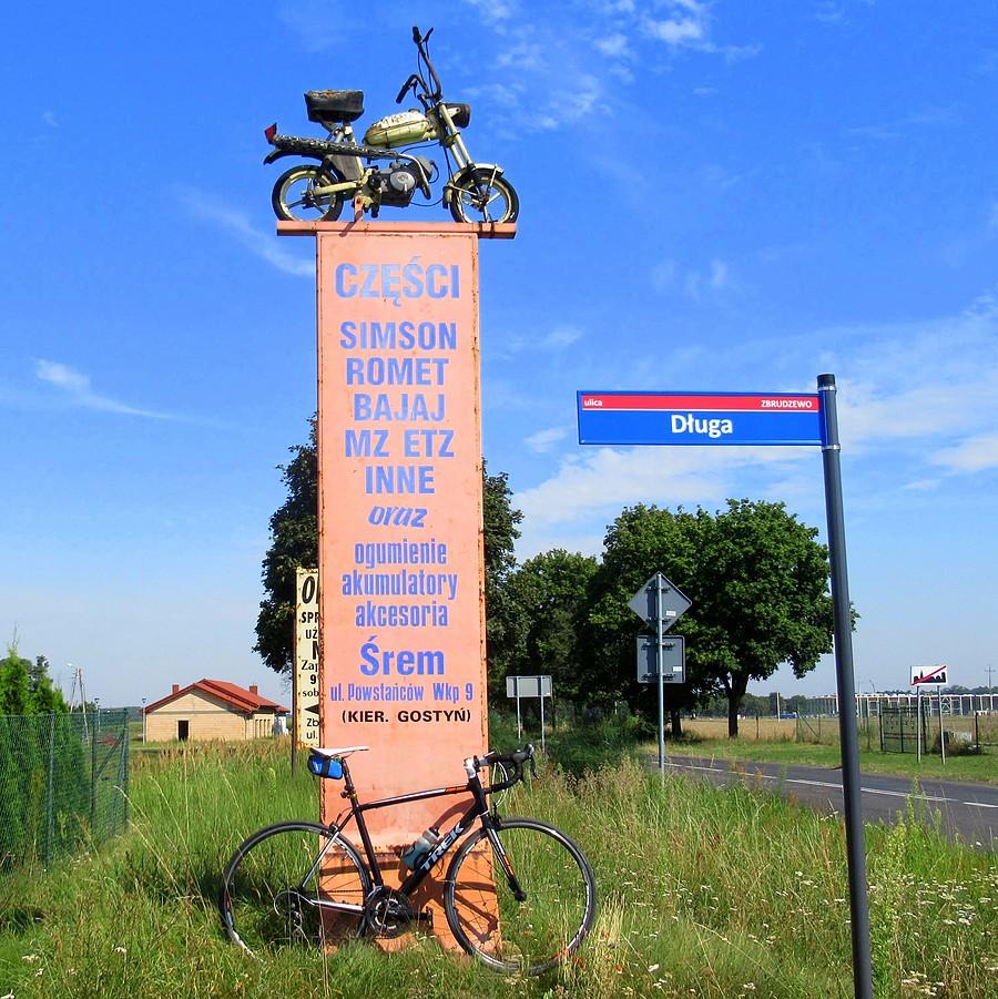 Reklama warsztatu zajmującego się oldschoolem :)