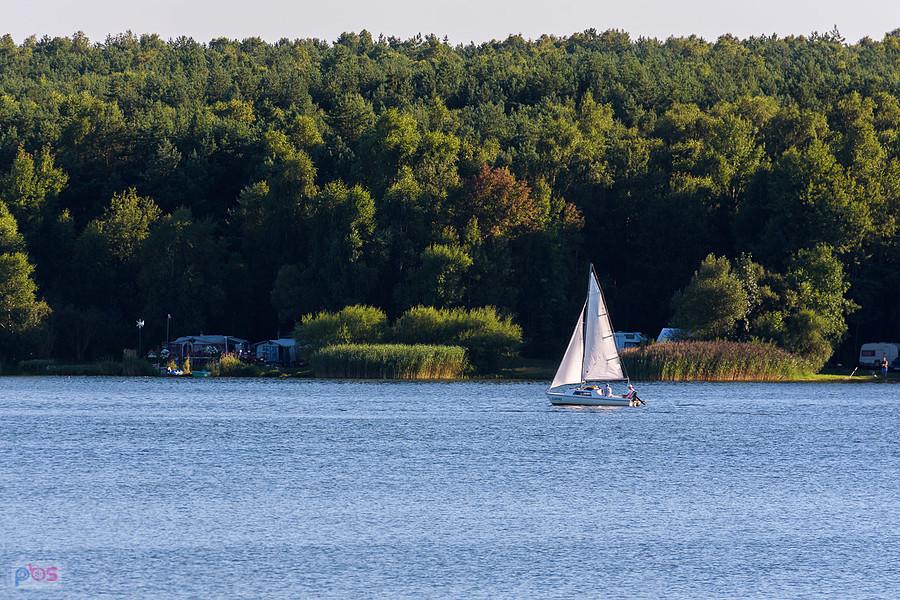 Krótki postój nad zbiornikiem wodnym "Poraj".