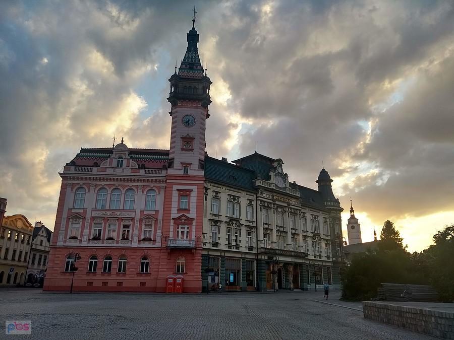Krnov o zachodzie
