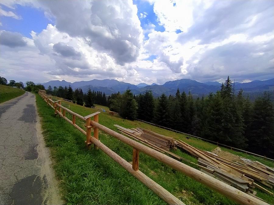 Panorama z Płazówki.