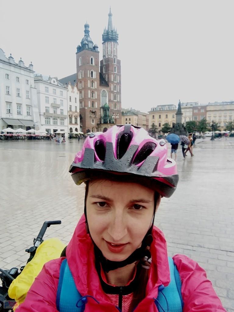 żeby nie było, na kole na Rynku w KRK